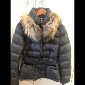 add jacket with raccoon collar